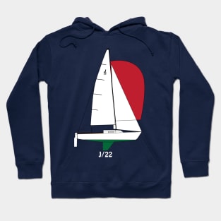 J/22 Sailboat Hoodie